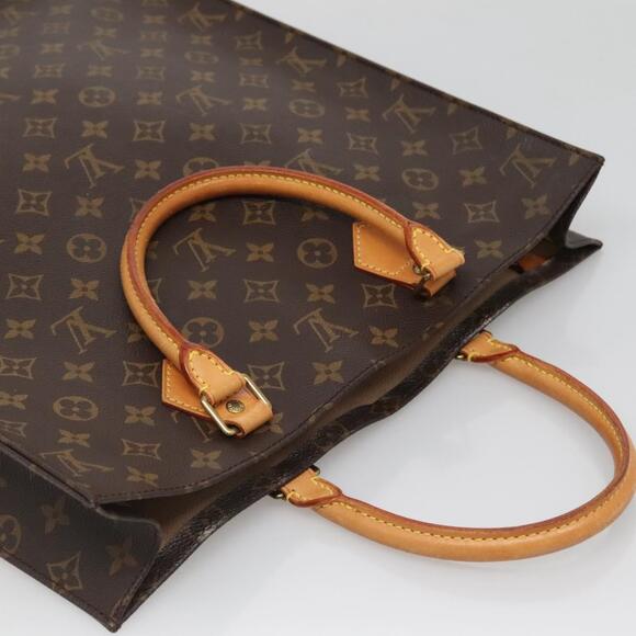 LOUIS VUITTON Monogram Sac Plat Hand Bag M51140 - Picture 6 of 16